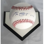 Max Scherzer signed & inscribed Official Major League Baseball PSA authenticated